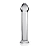 Glass Romance 1 Clear 7in Luxury Glass Dildo 7 Inches DONGS Glass
