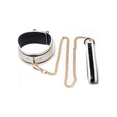 Kink in the Dark Glowing Collar and Lead Set Fluro Green > Bondage Gear > Collars