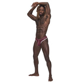 Male Power Sport Mesh Thong Burgundy for Men Mens G-Strings