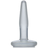Small Butt Plug Clear 4 Inch Beginner Friendly Toy Butt Plugs