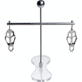 The Tower of Pain Nipple Squeeze and Pull Device Nipple Clamps