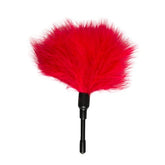 Tickler Red Small Feather Teaser for Intimate Moments Red Whips & Paddles