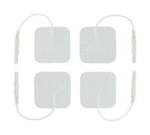 Zeus Electro Pads Four Pack Adult Intimacy Enhancer White E-STIM TOYS
