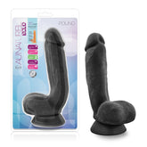 Au Naturel Bold Pound Dildo 8.5 Inch Black Black DONGS