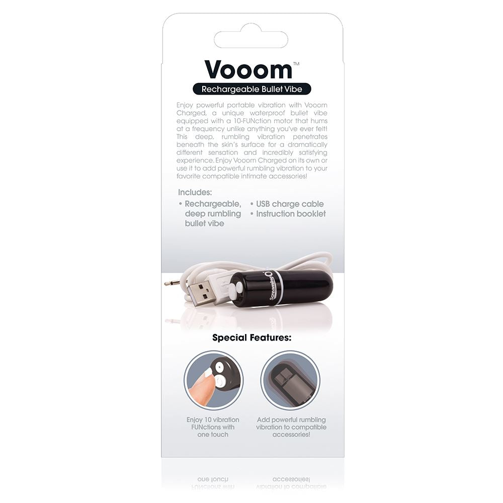 Vooom Bullet – Waterproof 10-Function Portable Bullet Vibrator > Vibrators > Mini Vibrators