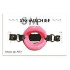 Sex & Mischief Silicone Lips Mouth Gag with 63.5 cm Strap Mouth Gag > Bondage Gear > Gags and Bits