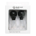 Sex & Mischief Nipple Suckers Set of Two with Black Suction Cups and Clear Clips – Nipple Suckers > Sex Toys > Nipple Suckers