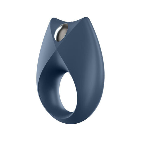 Satisfyer App Enabled Royal One Silicone Cock Ring Blue Default Title > Sex Toys For Men > Love Ring Vibrators