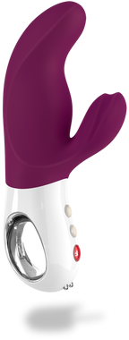 Fun Factory Miss Bi Grape 17 cm USB Rechargeable Rabbit Vibrator > Vibrators > Ladies > Rabbit