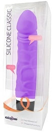 Silicone Classic 17 cm Vibrator for Enhanced Pleasure Purple Vibrators