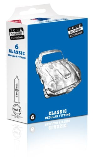 Four Seasons Regular Condoms 6 Pack – Protective Condoms Secondary image