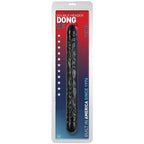 Double Header 18 Inch Veined Dong Black – Large Double-Ended Dong > Dildos > Double Dildos