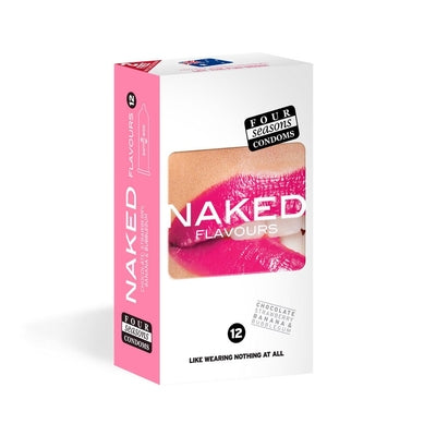Naked Flavours Ultra Thin Flavoured Condoms – Pack of 6 Condoms Secondary image