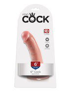 King Cock 6 Inch Realistic Silicone Dildo > Dildos > Realistic Dildos