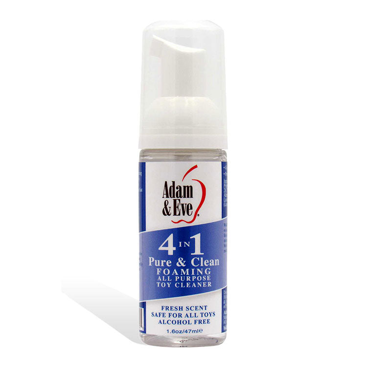 Adam & Eve Pure and Clean Foaming Toy Cleaner 47 ml Bottle Default Title > Essentials > Toy Cleaners
