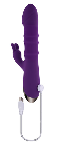 Playboy Pleasure HOP TO IT Rabbit Vibrator 23.5cm > Vibrators > Ladies > Rabbit