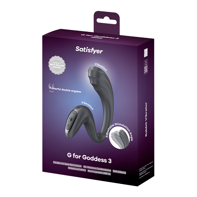 Satisfyer G for Goddess 3 Dark Grey