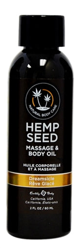 Hemp Seed Massage & Body Oil - Dreamsicle 59ml Nourishing Blend > Essentials > Massage Oil