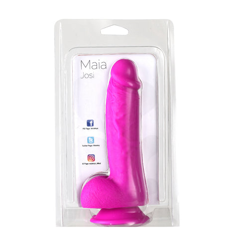 Maia Josi (Purple) – Realistic Silicone 20.3 cm x 3.8 cm Dong > Dildos > Realistic Dildos