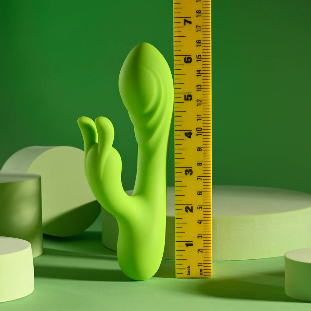 Brat Bunny (Green) – Electric Dual Motor Rabbit Vibrator > Vibrators > Ladies > Rabbit