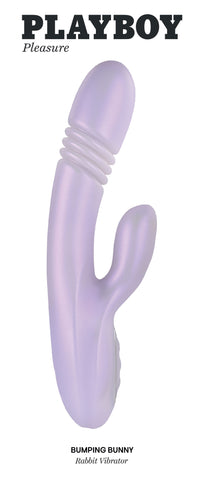 Playboy Pleasure BUMPING BUNNY Rabbit Vibrator 22.9cm > Vibrators > Ladies > Rabbit