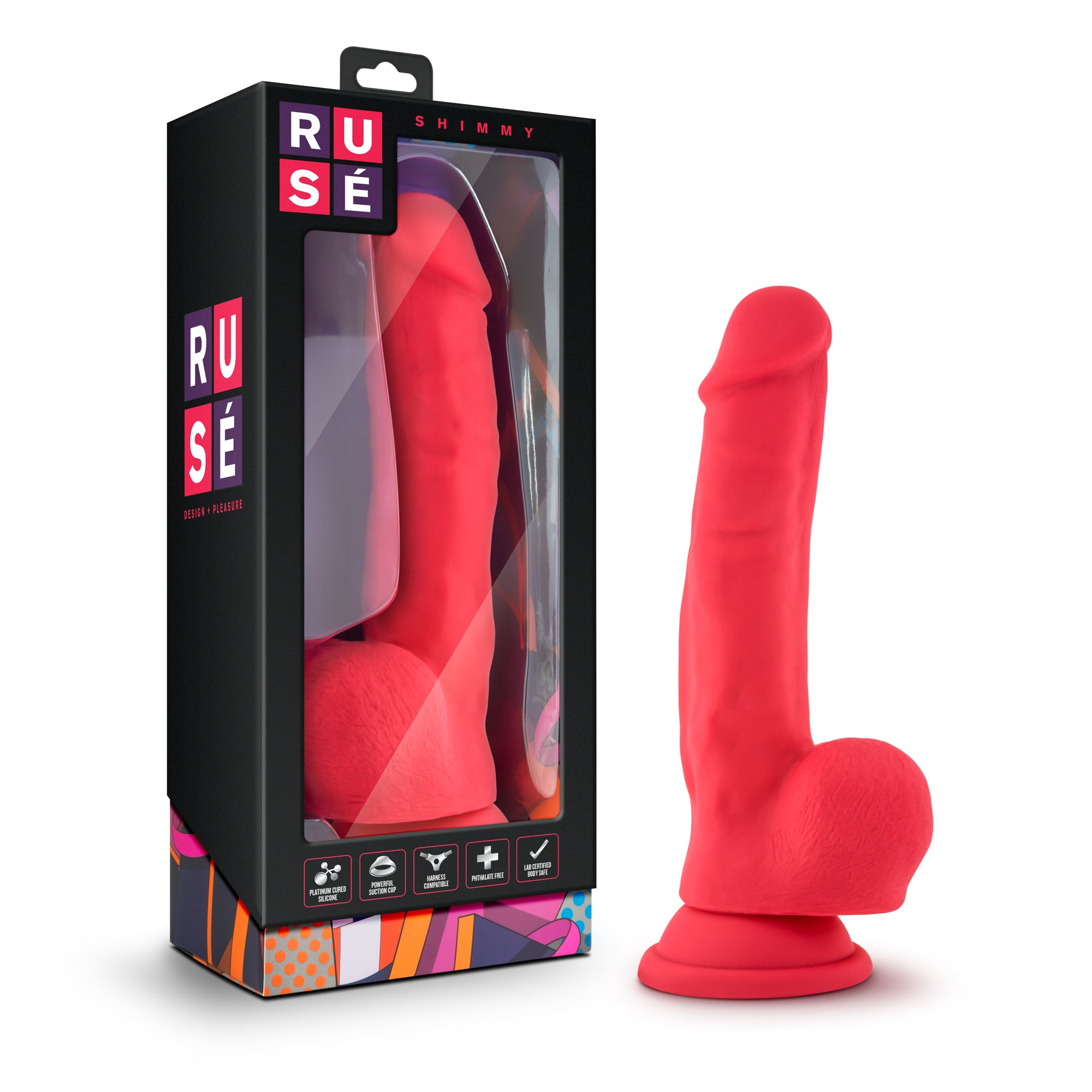 Ruse Shimmy Cherise Dong 6 Inch Realistic Dildo > Dildos > Realistic Dildos