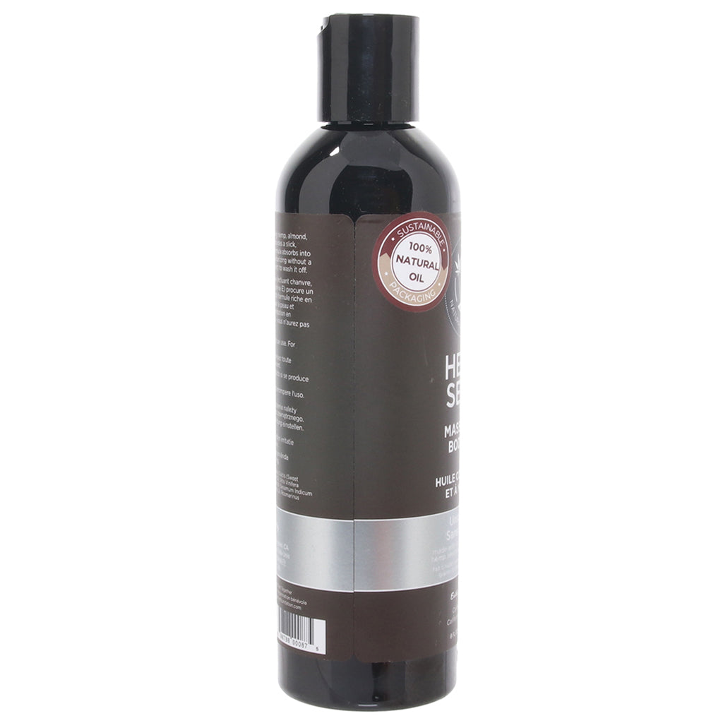 Hemp Seed Unscented Massage Body Oil 237ml Natural Blend > Essentials > Massage Oil