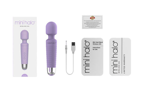 Shibari Mini Halo Wireless 20X Lilac Wand > Sex Toys > Mini Massagers