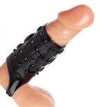 Sheath Sensations Enhancer Sex Sleeve 4.5 Inches Long Black > Sex Toys For Men > Penis Sleeves