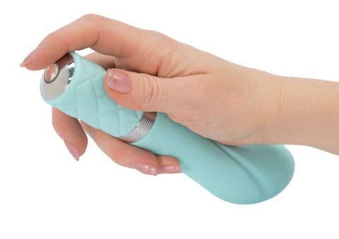 Pillow Talk Sassy Teal Vibrator for G-Spot Pleasure
