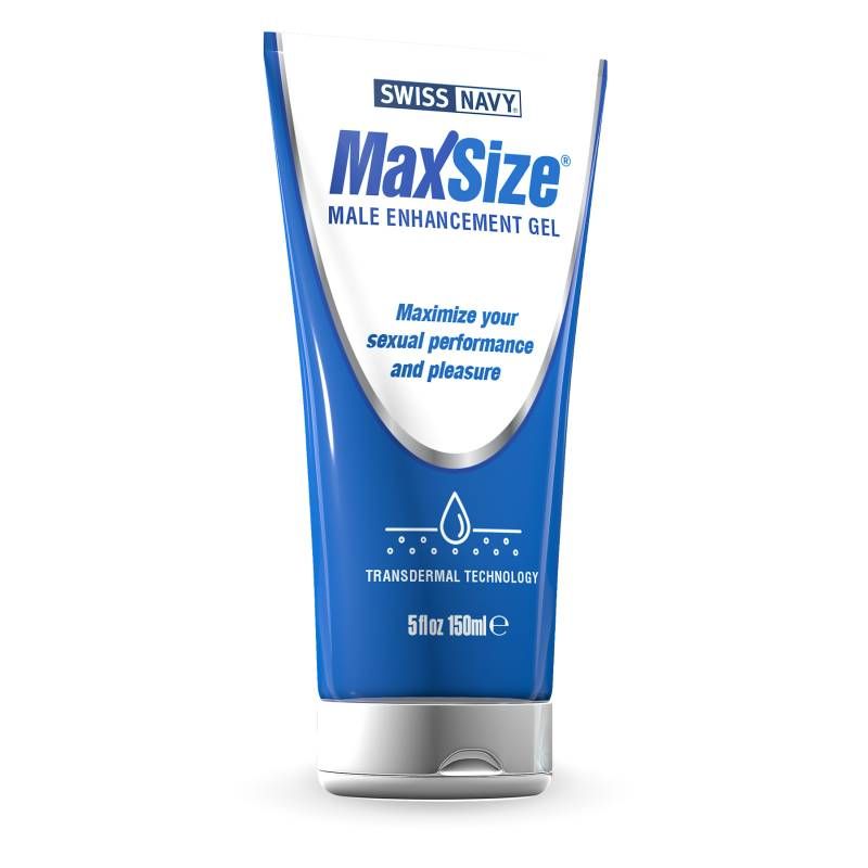 Swiss Navy Max Size Cream 5oz 147ml Tube Topical Enhancement Cream > Essentials > Mens Enhancers