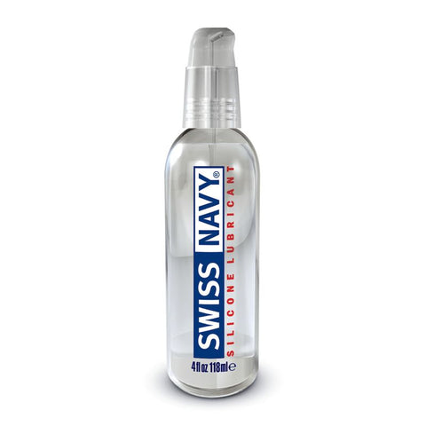 Swiss Navy Silicone Lubricant 4 Ounce 118 ml Silicone Lubricant