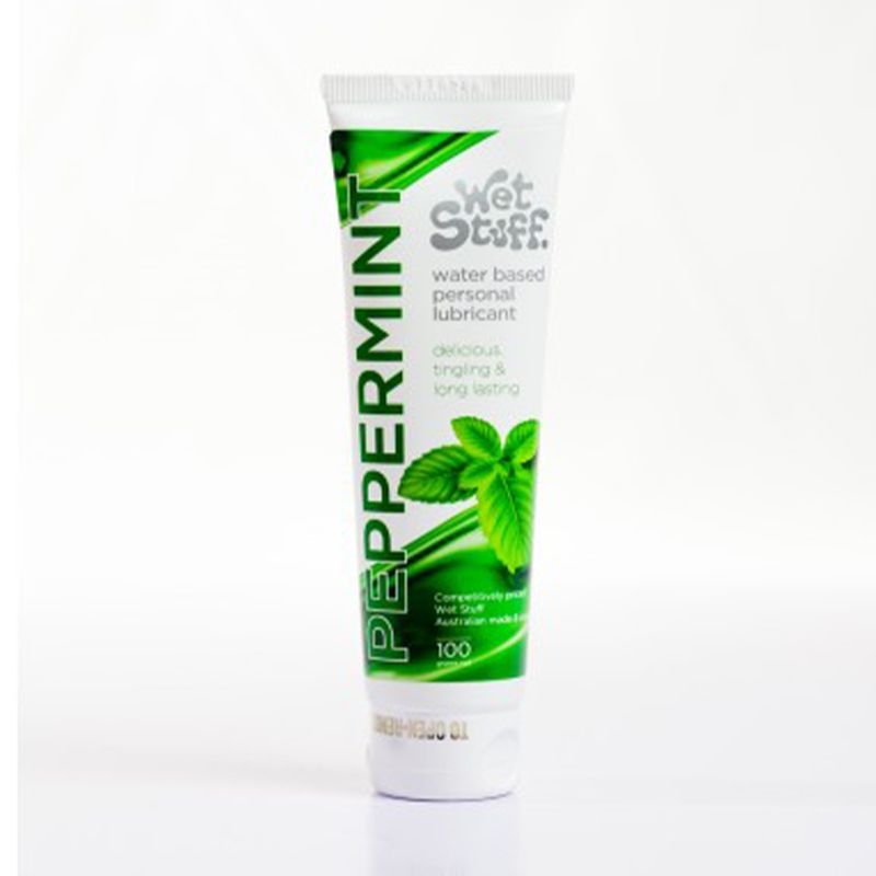 Wet Stuff Peppermint Tingle – Cooling Personal Lubricant Gel 100g > Lube > Flavoured