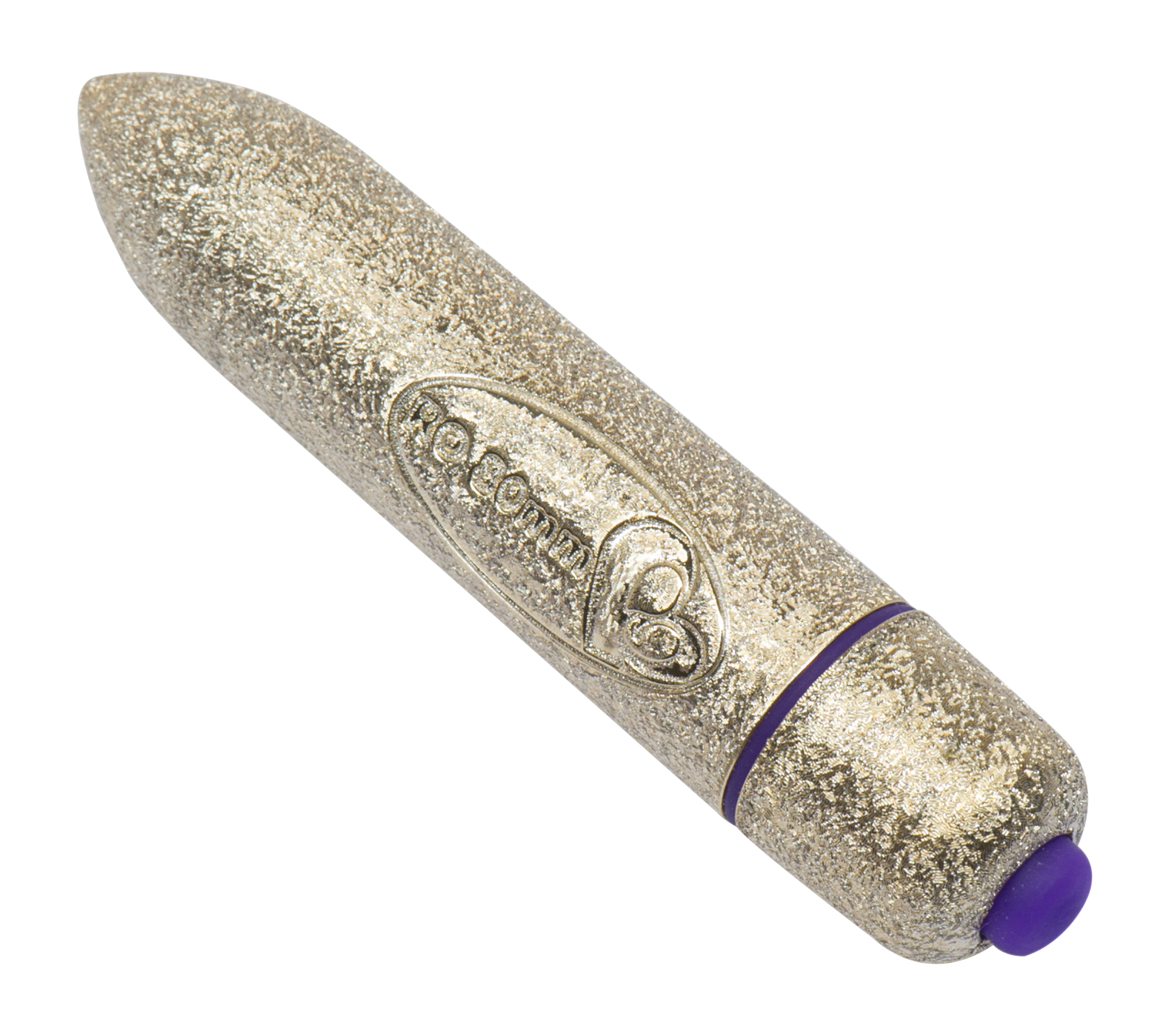 RO-80mm 7 Speed Precious Rose Gold Vibrating Bullet Toy Gold > Vibrators > Mini Vibrators