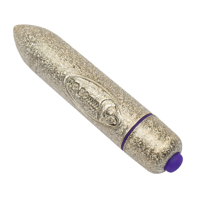 RO-80mm 7 Speed Precious Rose Gold Vibrating Bullet Toy > Vibrators > Mini Vibrators