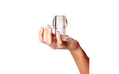 Tunnel Plug Large Clear Butt Plugs - Hollow