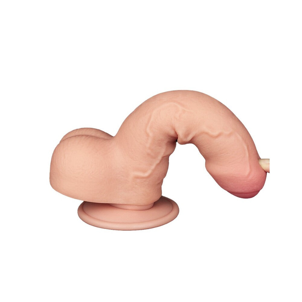 Lovetoy Sliding Easy Bend – 7 Inch Realistic Dildo > Dildos > Realistic Dildos