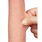 Lovetoy Sliding Easy Bend 9 Inch Dual-Layer Skin Dildo > Dildos > Realistic Dildos