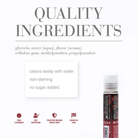 JO H2O Cherry Burst (Cherry) – Flavored Water-Based Lubricant 30 mL Bottle Flavoured Lube