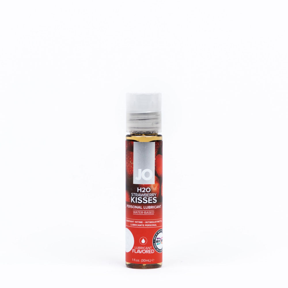 JO H2O Strawberry Kisses (Strawberry) – Flavored Water-Based Lubricant 30ml Default Title > Lube > Flavoured Main image