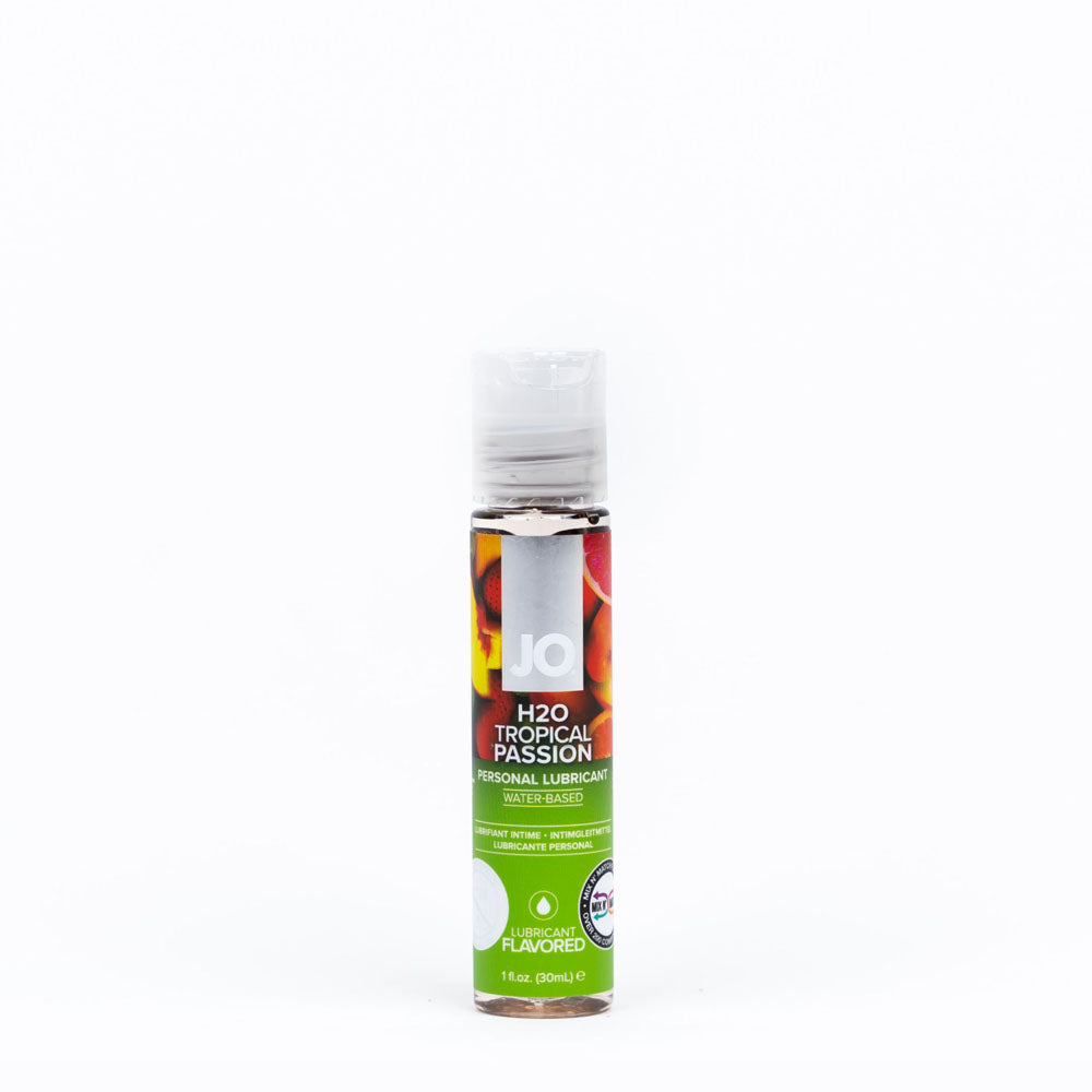 JO H2O Tropical Passion (Tropical Flavored) – Water-Based Lubricant 30 mL Bottle Default Title Flavoured Lube
