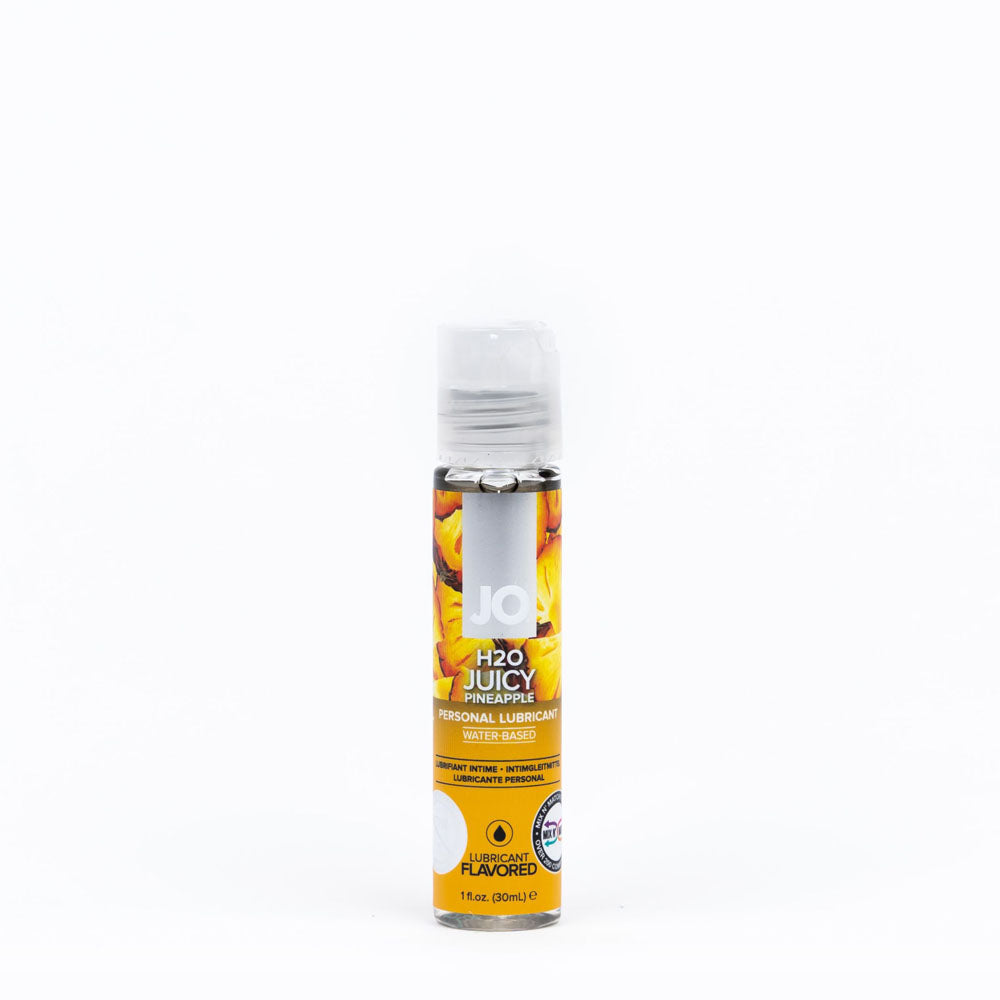 JO H2O Juicy Pineapple (Pineapple) – Water-Based Flavored Lubricant 30 ml Default Title > Lube > Flavoured