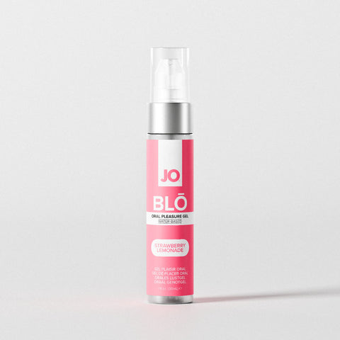 JO Blō Strawberry Lemonade – Flavored Oral Pleasure Gel 30ml Bottle > Lube > Oral Gels & Sprays