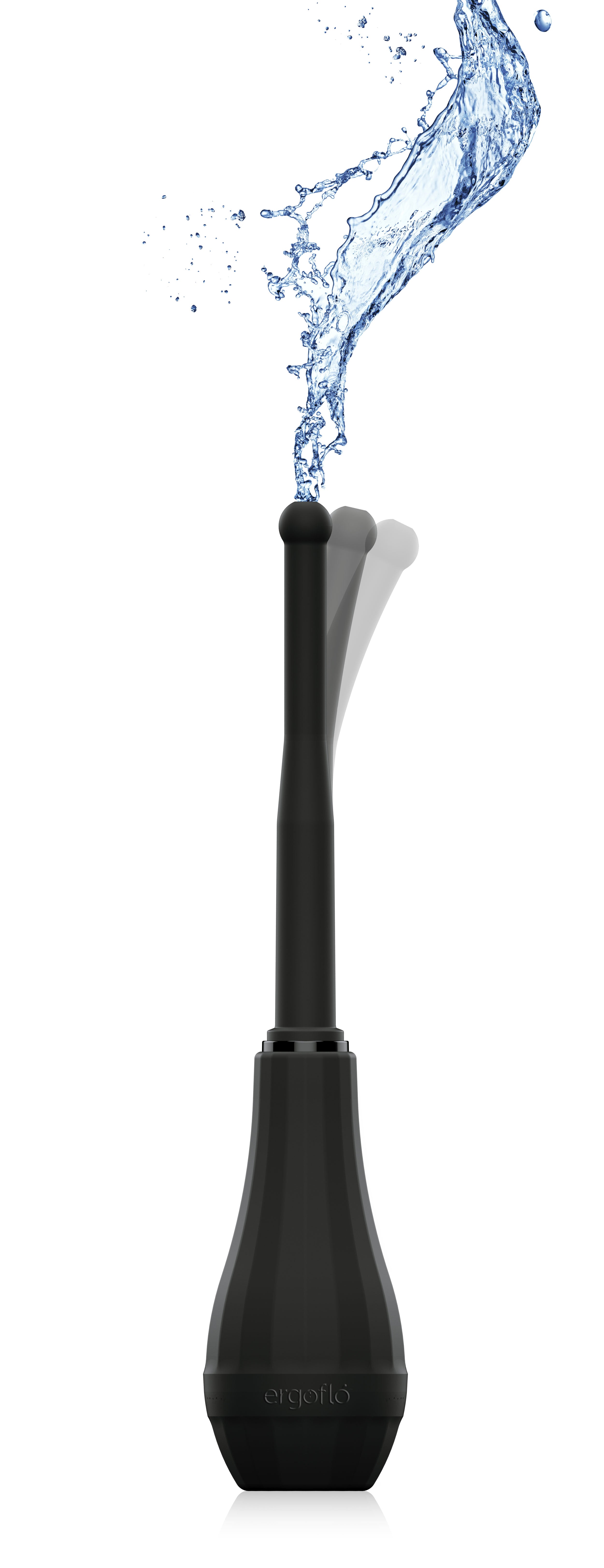 Ergoflo Director 8 Inch Silicone Flex-Tip Anal Douche Kit > Essentials > Douches