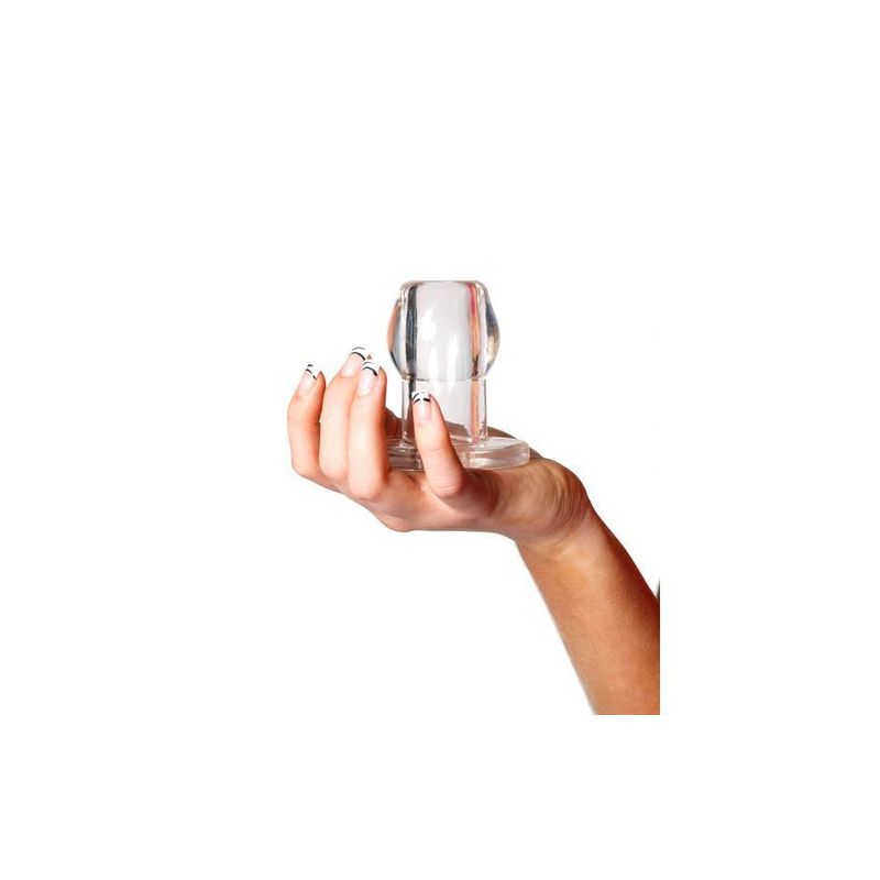Perfect Fit Tunnel Plug Medium Clear – Medium Sized Butt Plug > Anal Range > Tunnel and Stretchers