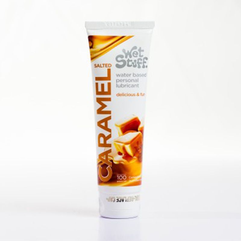 Wet Stuff Salted Caramel Flavored Lubricant 100g – Flavored Intimate Lubricant > Lube > Flavoured