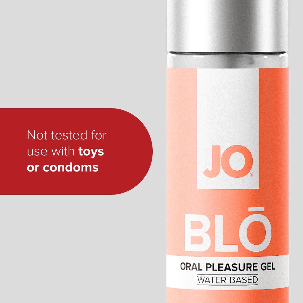JO Blō Mango Peach – Flavoured Oral Pleasure Gel 30 ml Bottle > Lube > Oral Gels & Sprays