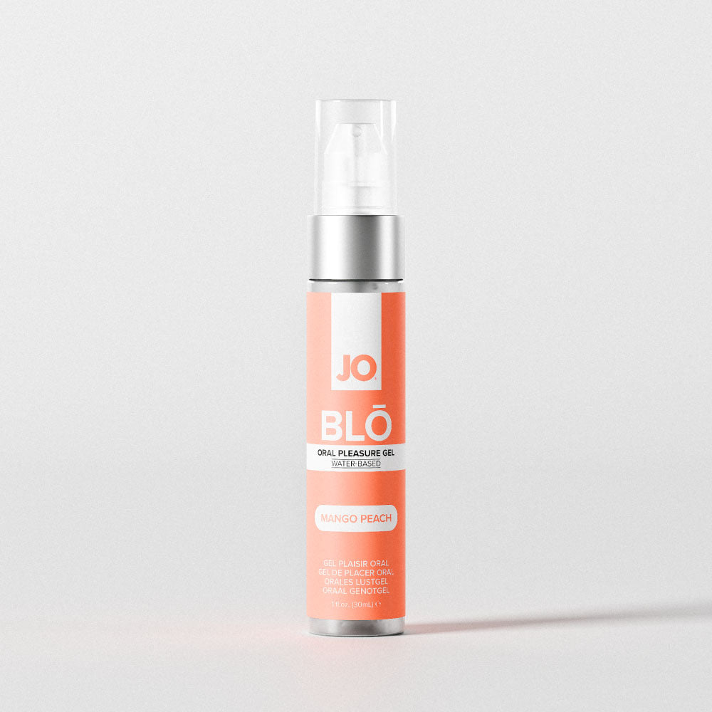 JO Blō Mango Peach – Flavoured Oral Pleasure Gel 30 ml Bottle > Lube > Oral Gels & Sprays