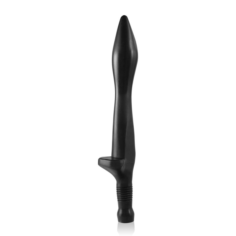 Goose Small (Black) – Phthalate-Free 13" Insertable Probe with Handle > Anal Range > Oversized Anal Toys