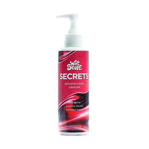 Wet Stuff Secrets Pump Water-Based Lubricant 250ml Default Title Hybrid Lube